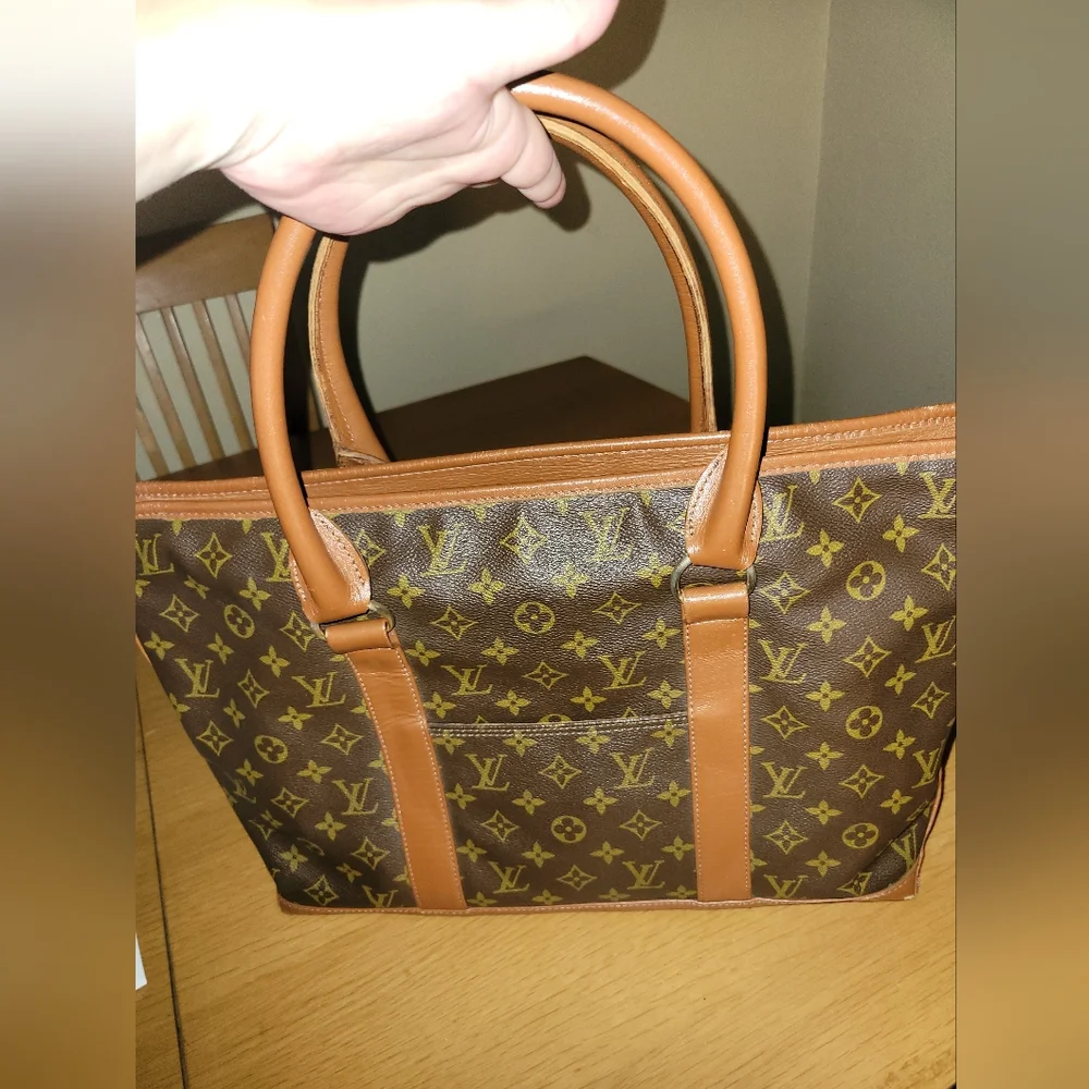 ❤️💚SALE!!! LV Vintage Monogram Sac Weekend PM Tote Bag - Picture 13 of 15